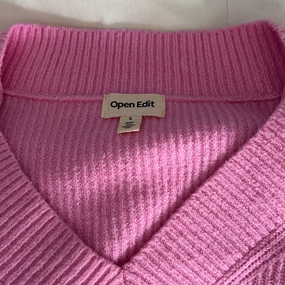 PINK NORDSTROM SWEATER - Picture 3 of 4
